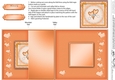 Adorable Hearts - Love Hearts - No-Hole Fold Back Card