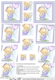 Hunney Bear Robert has a Balloon - Twisted Pyramage sheet