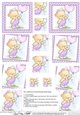 Hunney Bear Robert has a Balloon -  Twisted Pyramage sheet