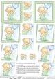 Hunney Bear Robert has a Balloon -  Twisted Pyramage sheet