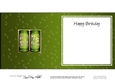 Happy Birthday 75 Today! Cans of Beer square landscape insert
