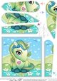 Cute Little Pony Fan Pyramage Topper