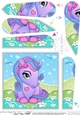 Cute Little Pony Fan Pyramage Topper