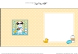 Square Landscape Insert - Bathtub Buddies - Little Shih Tzu Dog
