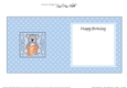 Flower Pot Friends Cute Little Koala Bear square landscape insert