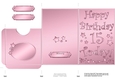 Elegant Metallic 15th Birthday Lottery Wallet Card