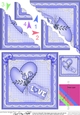 Adorable Hearts - Love Heart - Scallop Corner Stacker