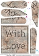 With Love - Set in Stone Fan Pyramage Topper