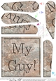 My Guy! - Set in Stone Fan Pyramage Topper