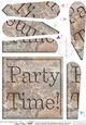Party Time! - Set in Stone Fan Pyramage Topper