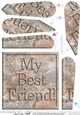 My Best Friend! - Set in Stone Fan Pyramage Topper