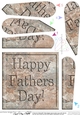 Happy Fathers Day! - Set in Stone Fan Pyramage Topper