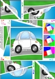Funky Car Twisted Spiral Side Stacker
