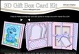 3D Cute Little Pony Gift Box Card Kit 3d Decoupage