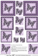 Big Butterfly Pyramage sheet