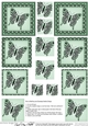 Big Butterfly Pyramage sheet