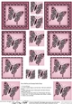Big Butterfly Pyramage sheet
