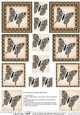 Big Butterfly Pyramage sheet