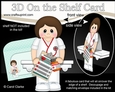 NHS Super Hero - 3D On the Shelf Card Kit
