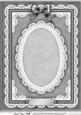 A4 Pearls, Lace and Ribbon Plain Card Base
