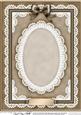A4 Pearls, Lace and Ribbon Plain Card Base