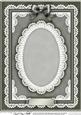 A4 Pearls, Lace and Ribbon Plain Card Base