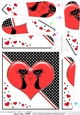 Kool Kats Purrfect Love Fan Pyramage Topper