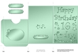 Elegant Metallic 16th Birthday Lottery Wallet Card