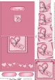 Love Heart No-Hole Easy Over the Edge Card & Spiral Pyramid Topper