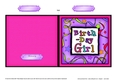 Birthday Girl Cut and Fold Card