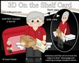 3D On the Shelf Card Kit - Little Postie Cedric