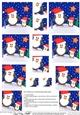 Penguin Felties Twisted Pyramage sheet