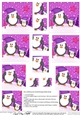 Penguin Felties Twisted Pyramage sheet