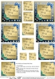 Elegant Christmas Greeting Pyramage sheet