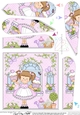 Rose Cottage Girlz Fan Pyramage Topper