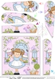 Rose Cottage Girlz Fan Pyramage Topper