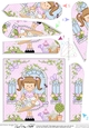 Rose Cottage Girlz Fan Pyramage Topper