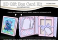 3D Cute Little Pony Gift Box Card Kit 3d Decoupage