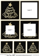 Merry Christmas Tree - Tunnel Topper