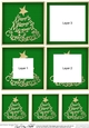 Merry Christmas Tree - Tunnel Topper