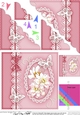 A Touch of Elegance Flowers Pearls and Lace Scalloped Corner Stacker