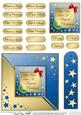 Elegant Christmas Greeting Quick Card with Greetings
