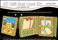 3D Cute Little Dino Gift Box Card Kit 3d Decoupage