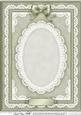 A4 Pearls, Lace and Ribbon Plain Card Base