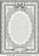 A4 Pearls, Lace and Ribbon Plain Card Base