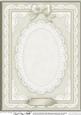 A4 Pearls, Lace and Ribbon Plain Card Base