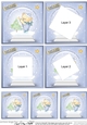 Cute Christmas Teddy Bear - Snowglobe Twisted Tunnel Topper