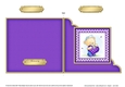 Hunney Bear Robert has a Heart - Cut and Fold Corner Card