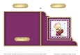 Hunney Bear Robert has a Heart - Cut and Fold Corner Card