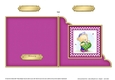 Hunney Bear Robert has a Heart - Cut and Fold Corner Card